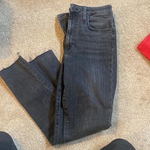 Joes jeans high waisted skinny ankle jeans